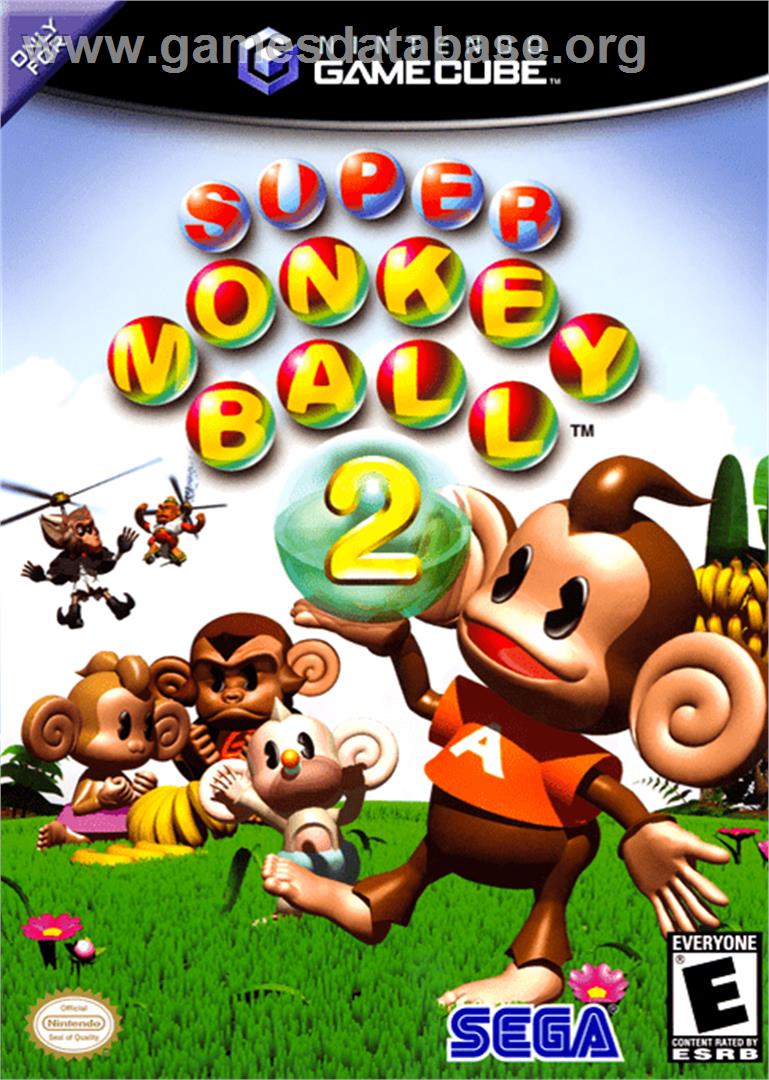 Super Monkey Ball 2 - Nintendo GameCube - Artwork - Box