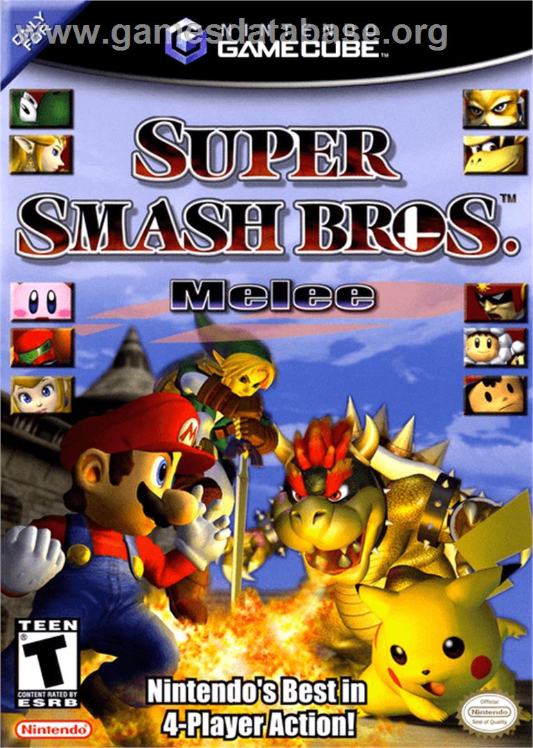 Super Smash Bros.: Melee - Nintendo GameCube - Artwork - Box