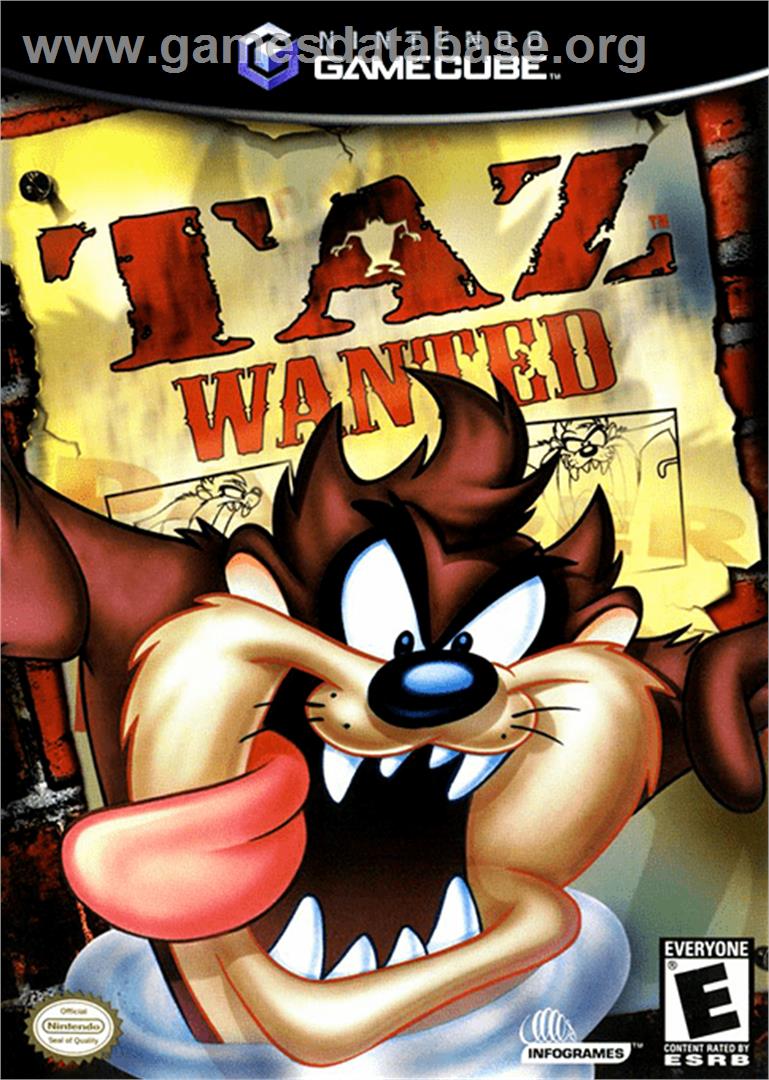 Taz: Wanted - Nintendo GameCube - Artwork - Box