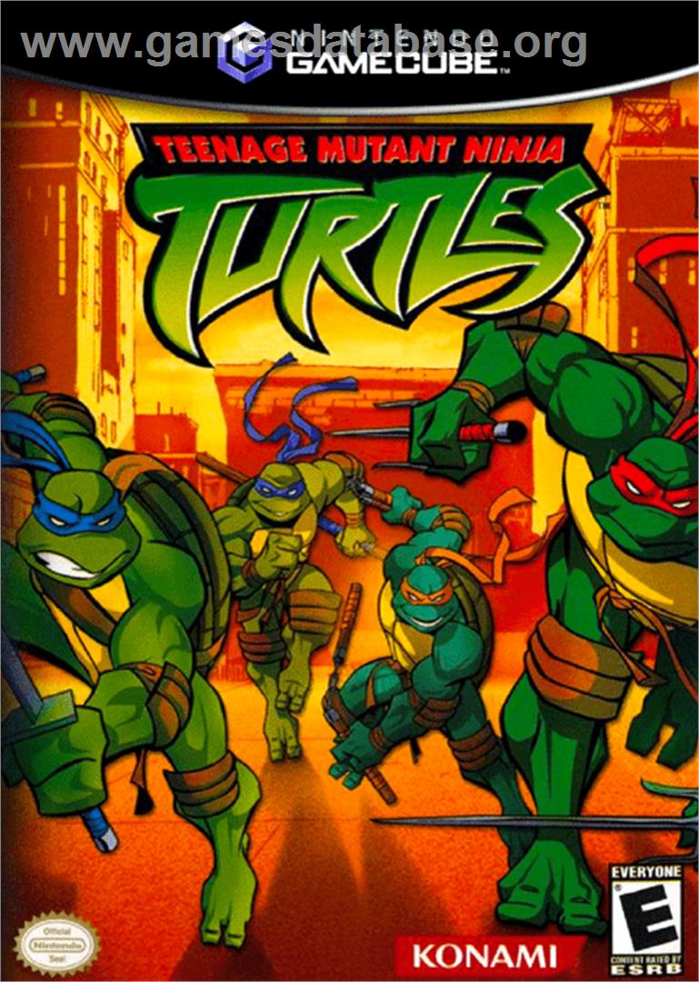Teenage Mutant Ninja Turtles: Mutant Melee - Nintendo GameCube - Artwork - Box