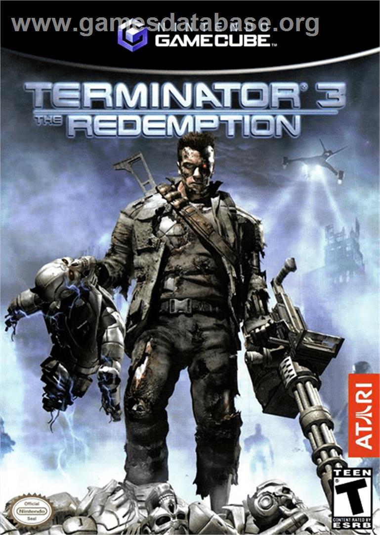 Terminator 3: The Redemption - Nintendo GameCube - Artwork - Box