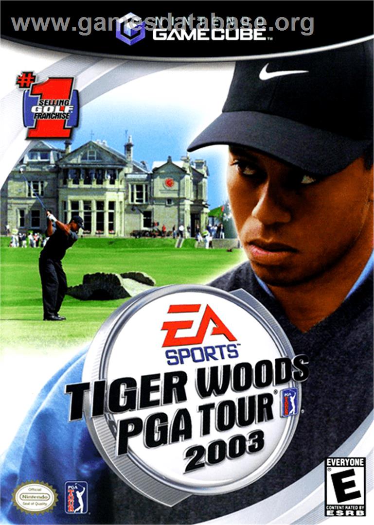Tiger Woods PGA Tour 2003 - Nintendo GameCube - Artwork - Box