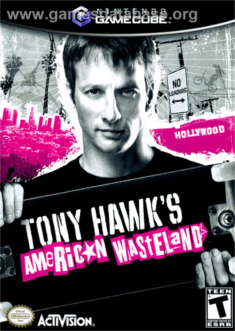 Tony Hawk's American Wasteland - Nintendo GameCube - Artwork - Box