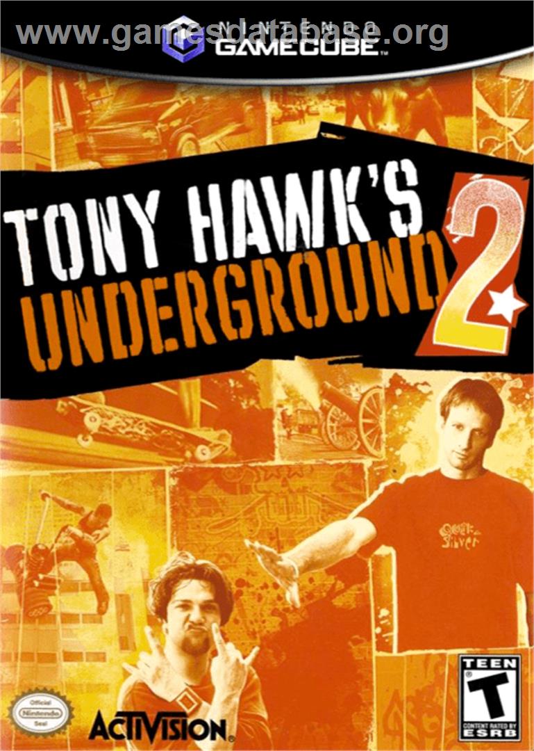 Tony Hawk's Underground 2 - Nintendo GameCube - Artwork - Box
