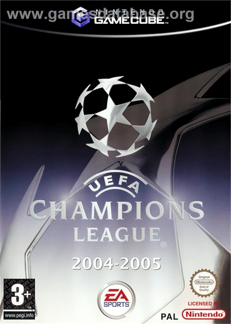 UEFA Champions League 2004-2005 - Nintendo GameCube - Artwork - Box