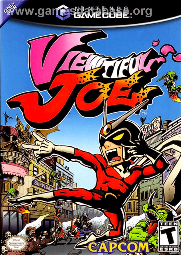 Viewtiful Joe: Red Hot Rumble - Nintendo GameCube - Artwork - Box