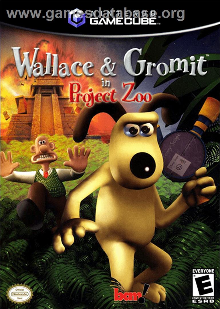Wallace & Gromit in Project Zoo - Nintendo GameCube - Artwork - Box