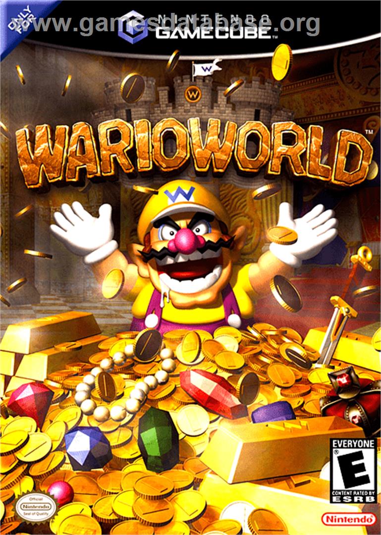 Wario World - Nintendo GameCube - Artwork - Box