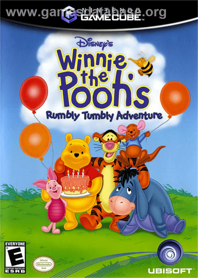 Winnie the Pooh's Rumbly Tumbly Adventure - Nintendo GameCube - Artwork - Box