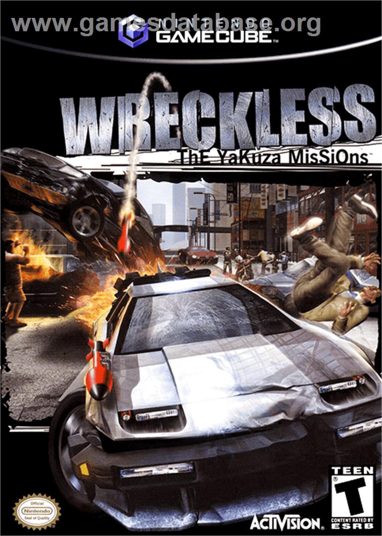 Wreckless: The Yakuza Missions - Nintendo GameCube - Artwork - Box