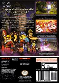 Box back cover for Baten Kaitos: Eternal Wings and the Lost Ocean on the Nintendo GameCube.
