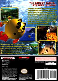 Box back cover for Pac-Man World 2 on the Nintendo GameCube.