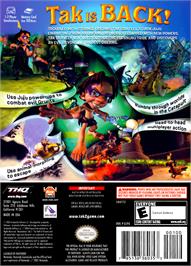 Box back cover for Tak 2: The Staff of Dreams on the Nintendo GameCube.