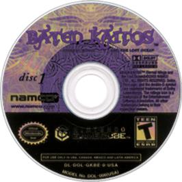 Artwork on the Disc for Baten Kaitos: Eternal Wings and the Lost Ocean on the Nintendo GameCube.