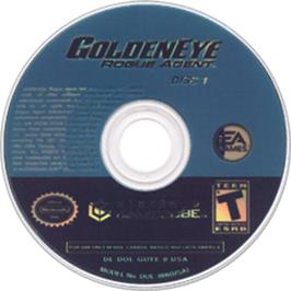 Artwork on the Disc for GoldenEye: Rogue Agent on the Nintendo GameCube.