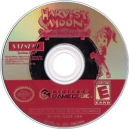 Artwork on the Disc for Harvest Moon: Another Wonderful Life on the Nintendo GameCube.