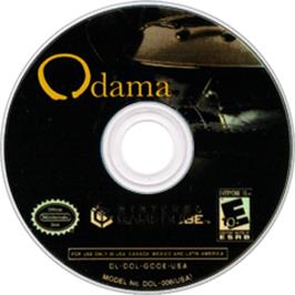 Artwork on the Disc for Odama on the Nintendo GameCube.