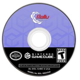 Artwork on the Disc for Rally Championship on the Nintendo GameCube.
