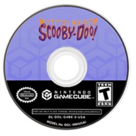 Artwork on the Disc for Scooby Doo!: Night of 100 Frights on the Nintendo GameCube.