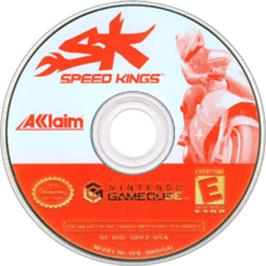 Artwork on the Disc for Speed Kings on the Nintendo GameCube.