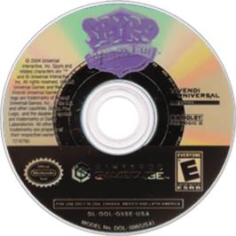 Artwork on the Disc for Spyro: A Hero's Tail on the Nintendo GameCube.