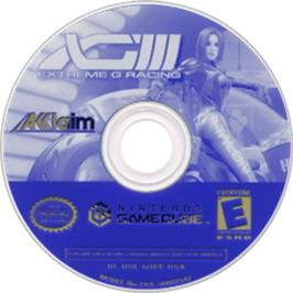 Artwork on the Disc for XG3: Extreme G Racing on the Nintendo GameCube.