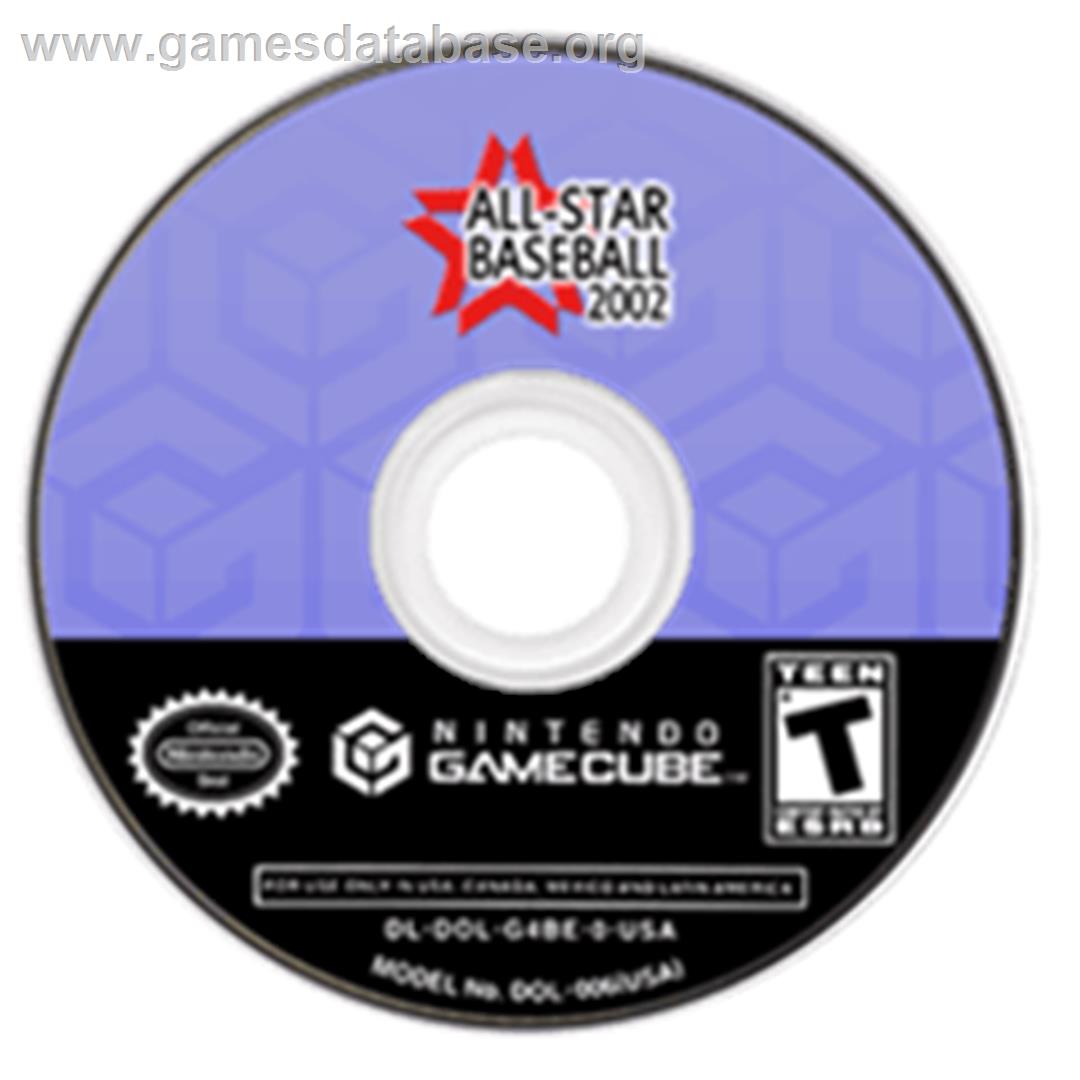 All-Star Baseball 2002 - Nintendo GameCube - Artwork - Disc