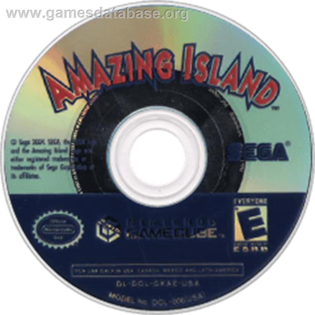 Amazing Island - Nintendo GameCube - Artwork - Disc