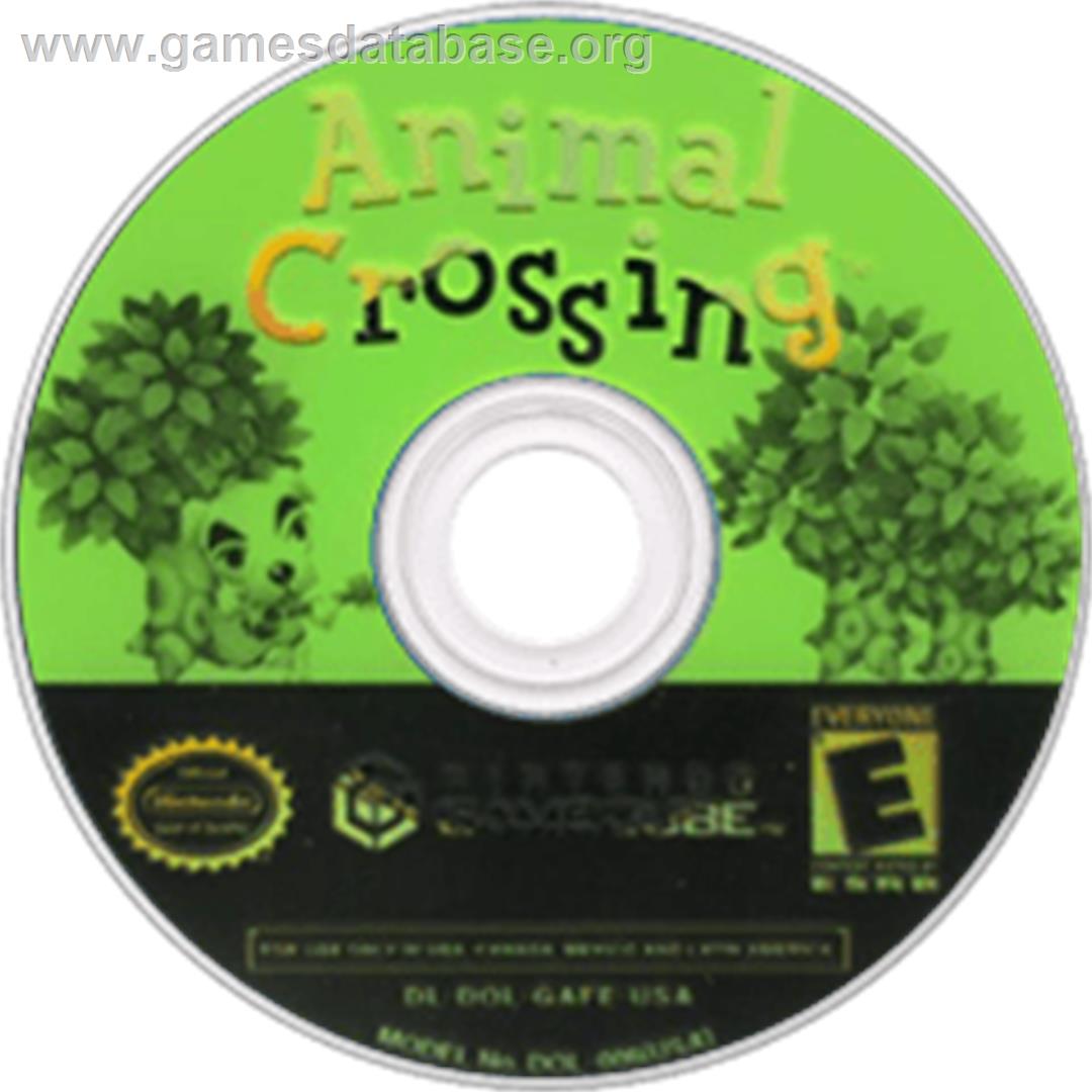 Animal Crossing - Nintendo GameCube - Artwork - Disc