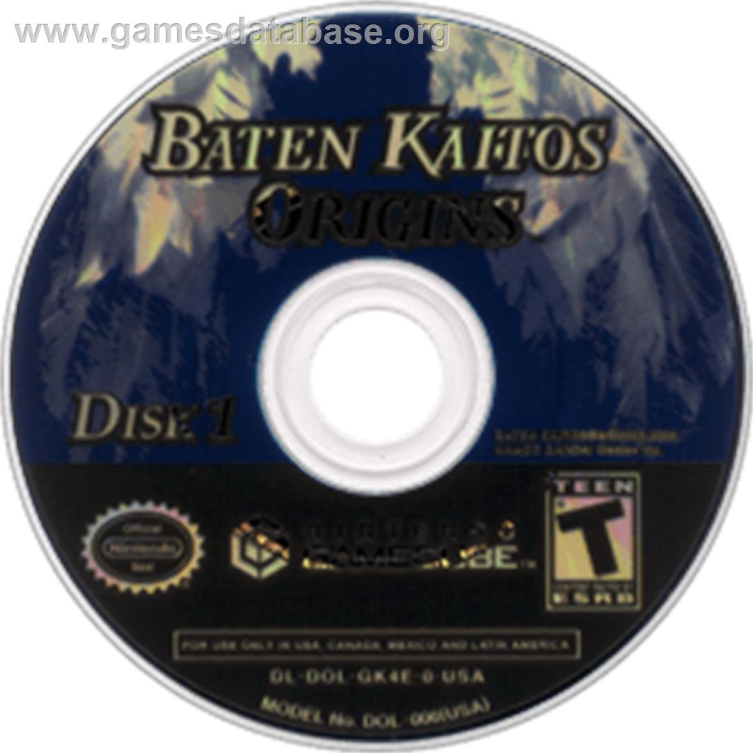 Baten Kaitos Origins - Nintendo GameCube - Artwork - Disc