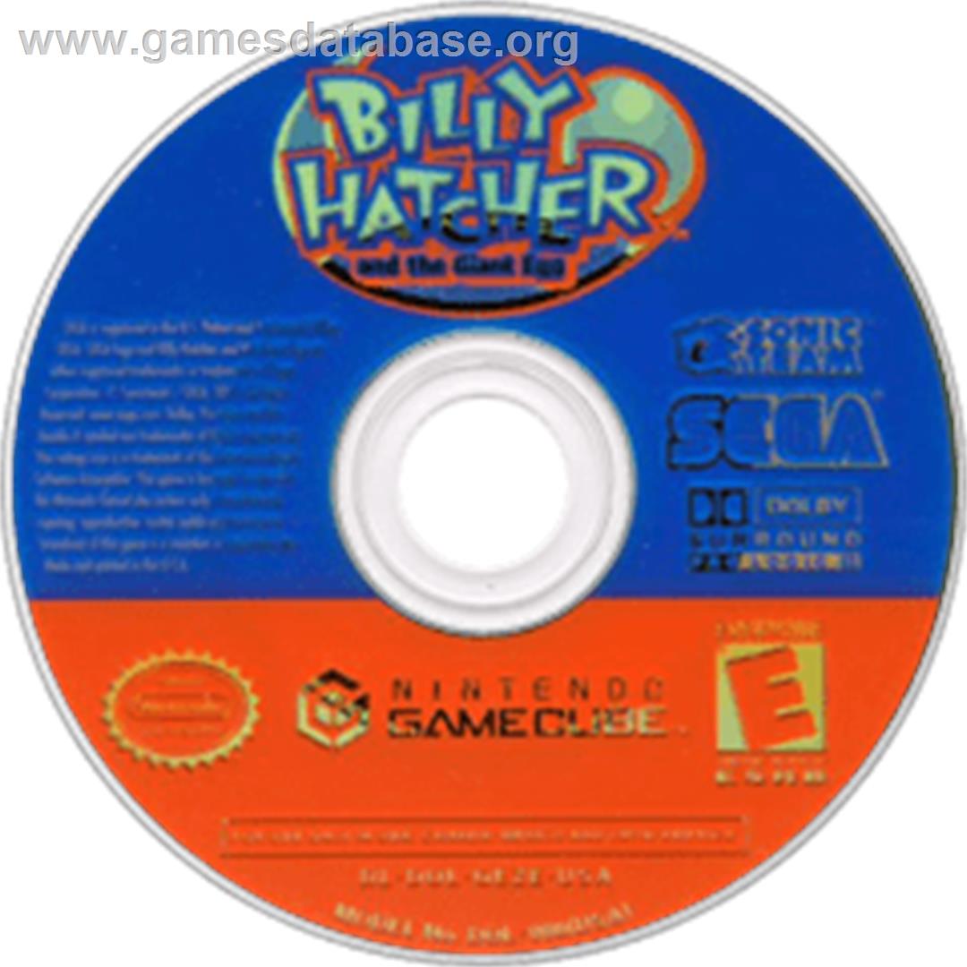 Billy Hatcher and the Giant Egg - Nintendo GameCube - Artwork - Disc