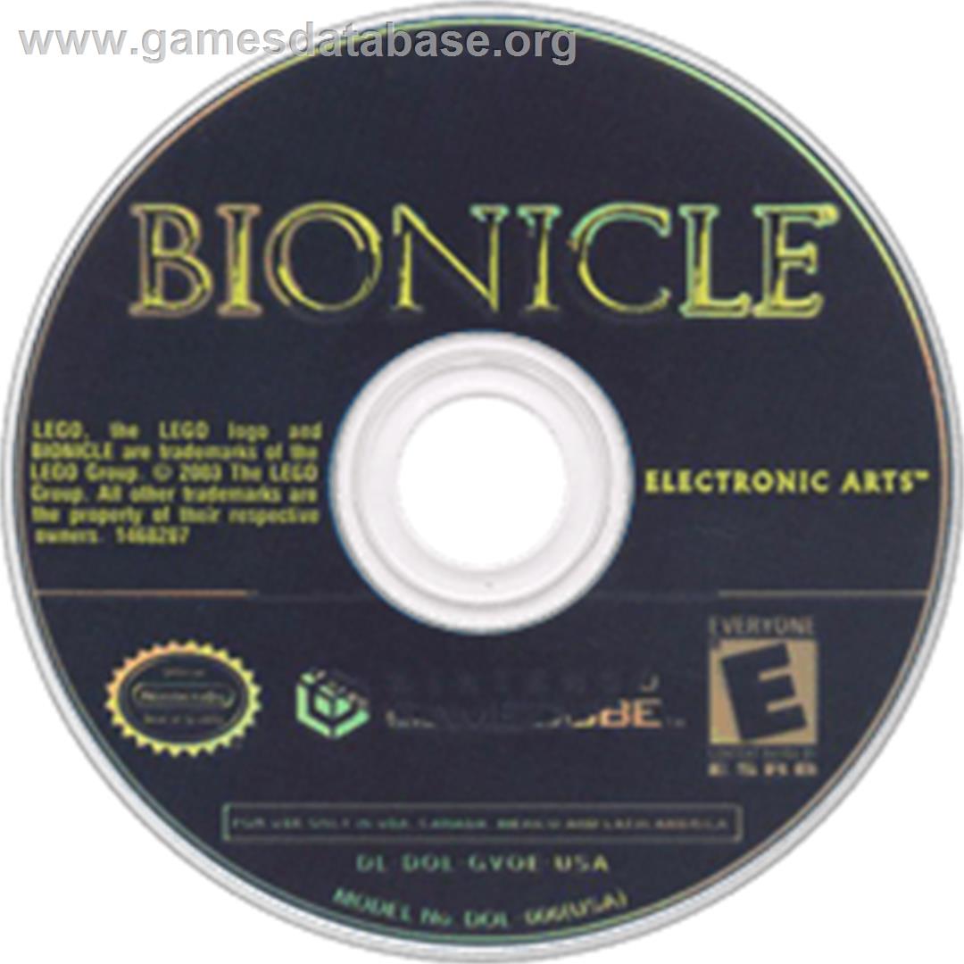 Bionicle - Nintendo GameCube - Artwork - Disc