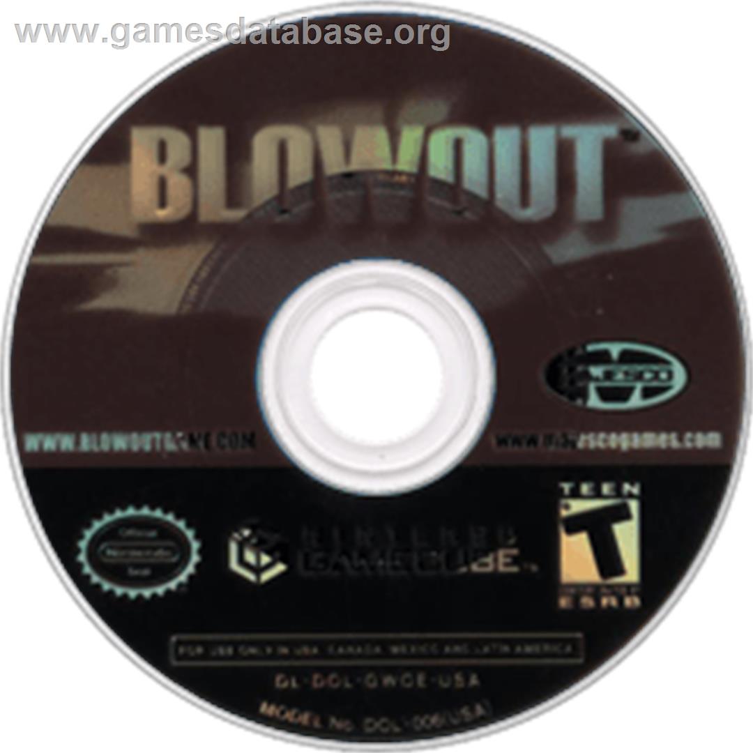 Blowout - Nintendo GameCube - Artwork - Disc