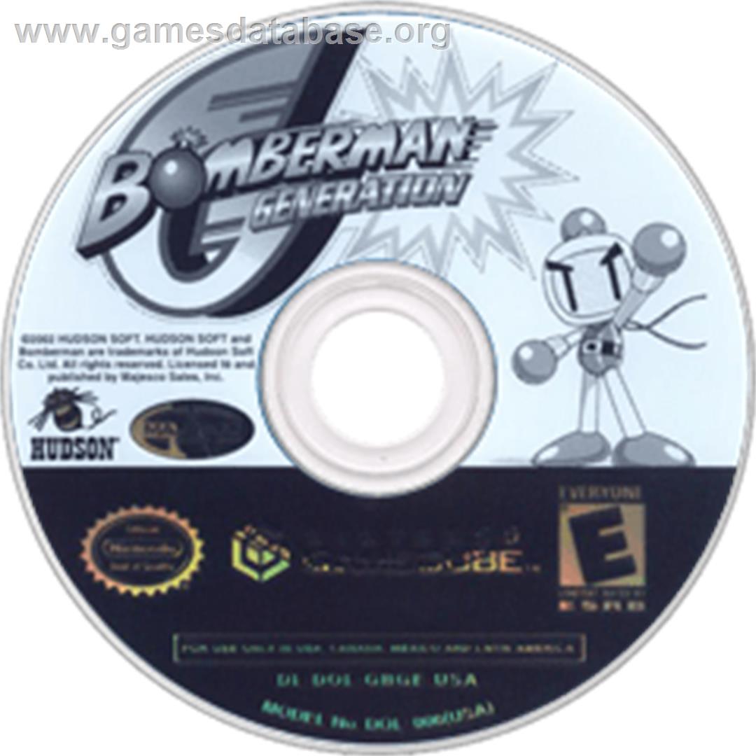 Bomberman Generation - Nintendo GameCube - Artwork - Disc