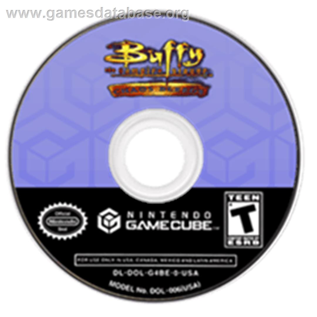 Buffy the Vampire Slayer: Chaos Bleeds - Nintendo GameCube - Artwork - Disc