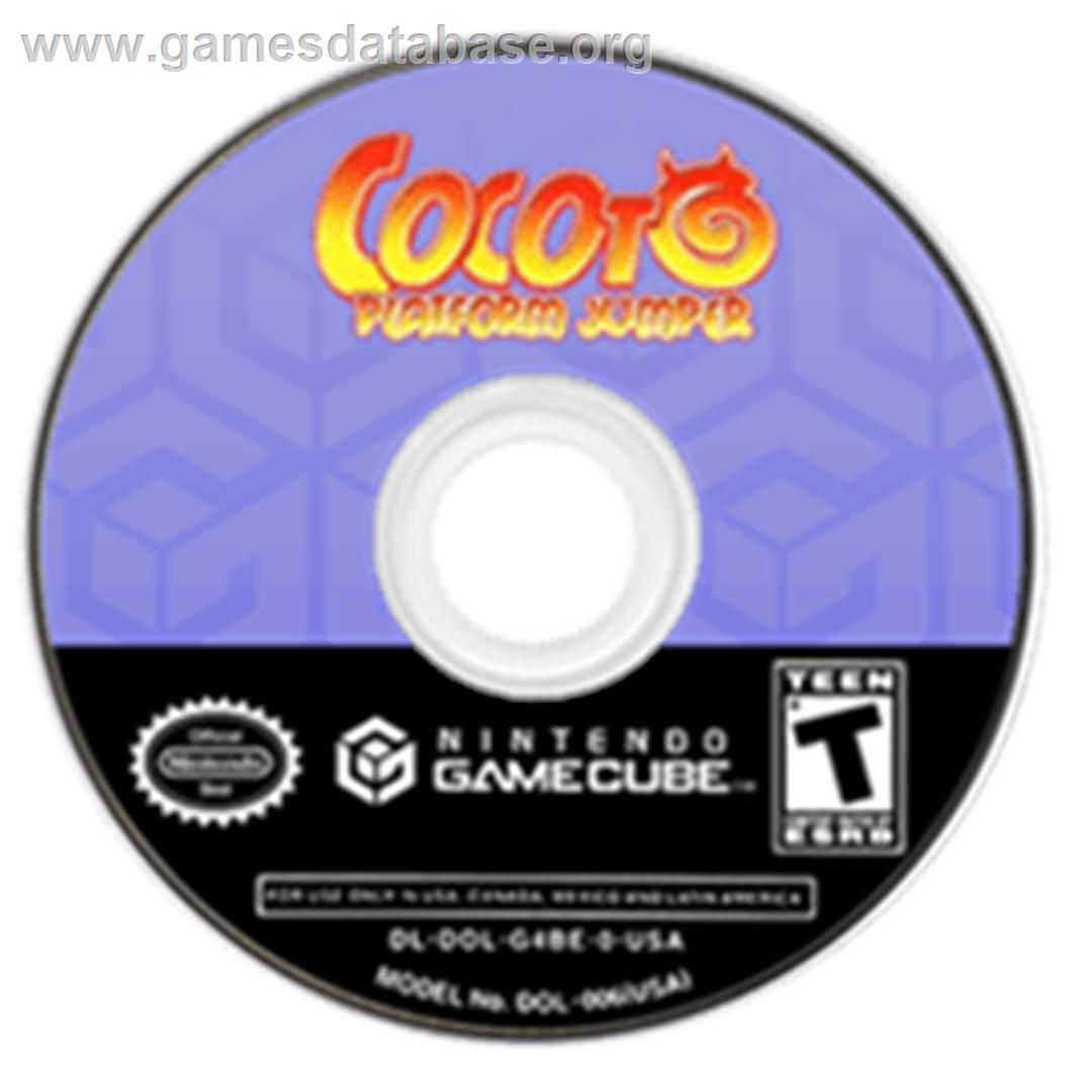 Cocoto Platform Jumper - Nintendo GameCube - Artwork - Disc