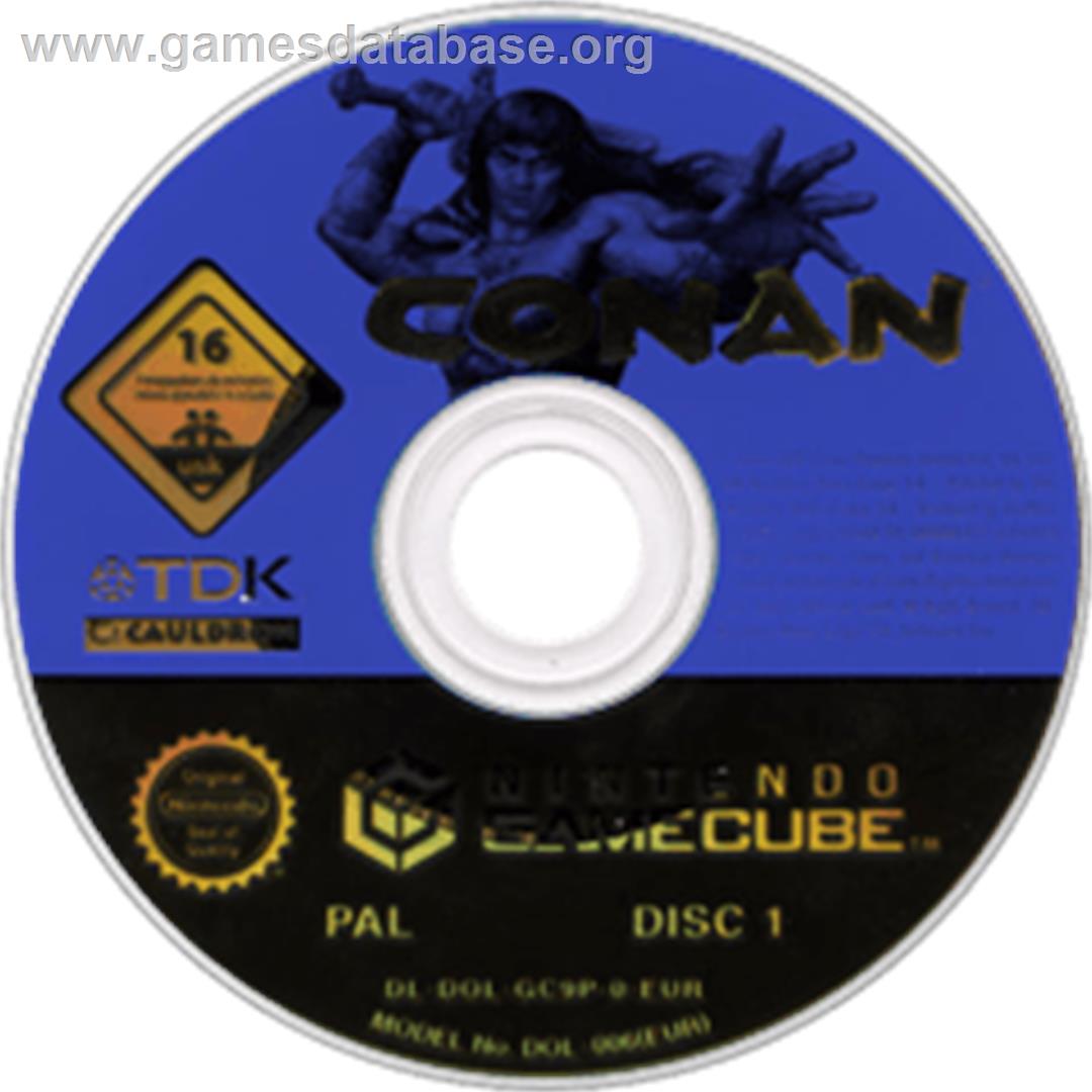 Conan - Nintendo GameCube - Artwork - Disc