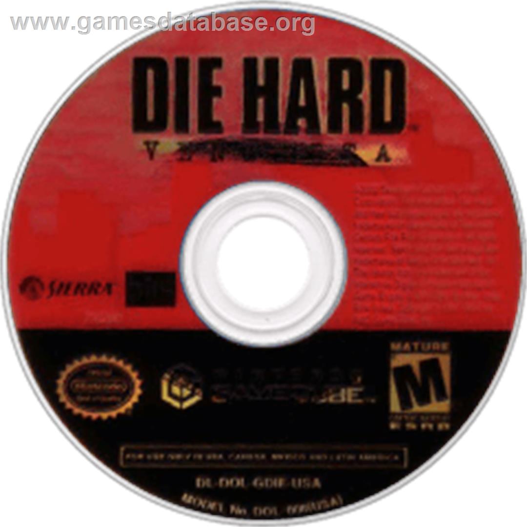 Die Hard: Vendetta - Nintendo GameCube - Artwork - Disc
