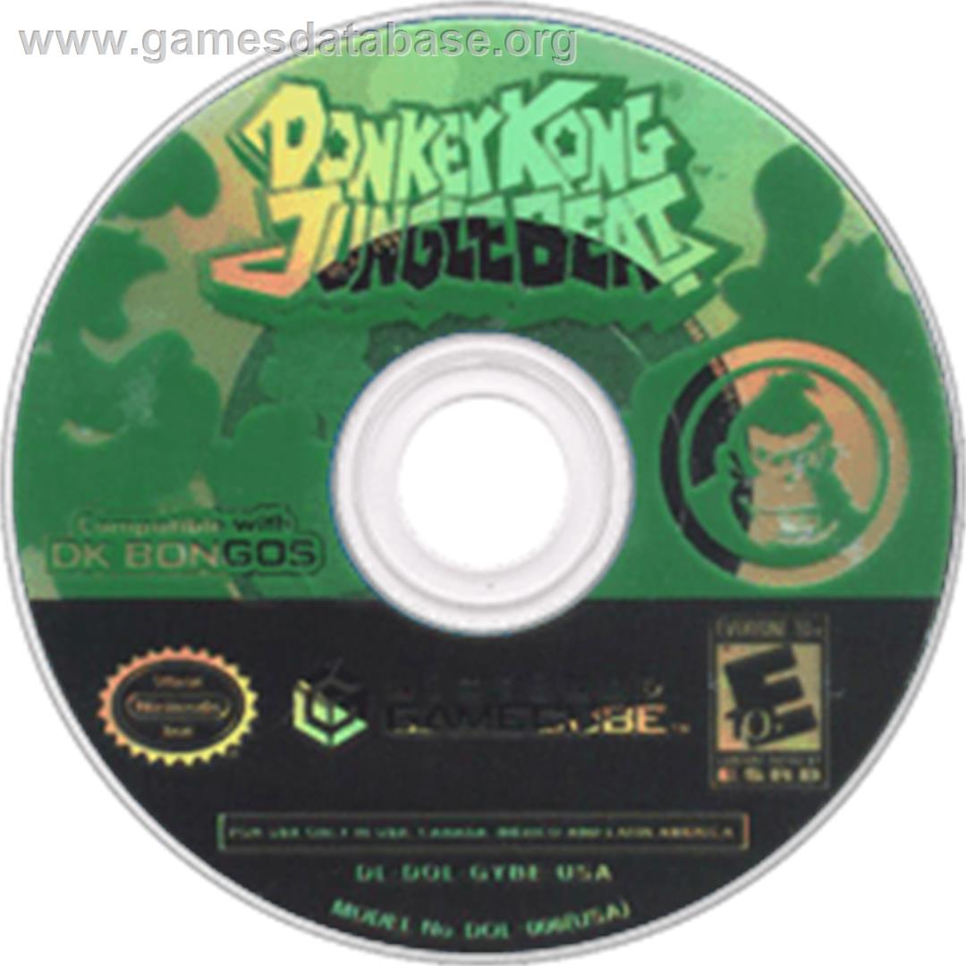 Donkey Kong: Jungle Beat - Nintendo GameCube - Artwork - Disc