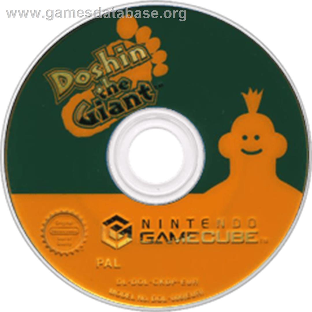 Doshin the Giant - Nintendo GameCube - Artwork - Disc