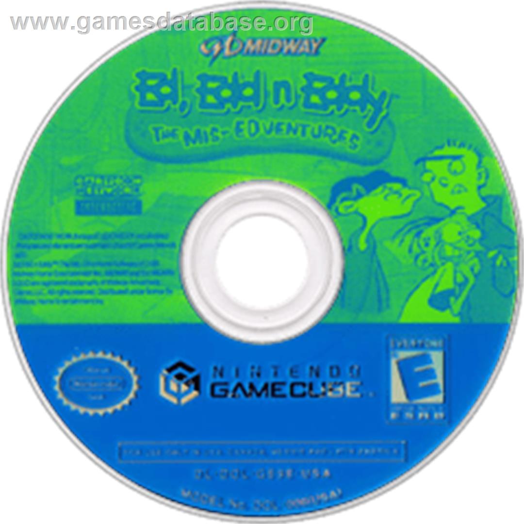 Ed, Edd n Eddy: The Mis-Edventures - Nintendo GameCube - Artwork - Disc
