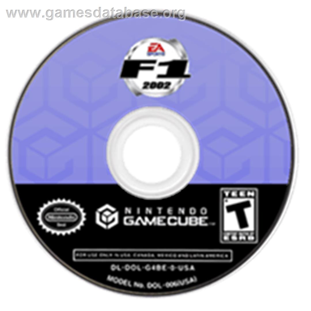 F1 2002 - Nintendo GameCube - Artwork - Disc