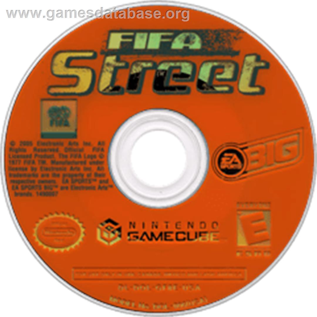 FIFA Street - Nintendo GameCube - Artwork - Disc