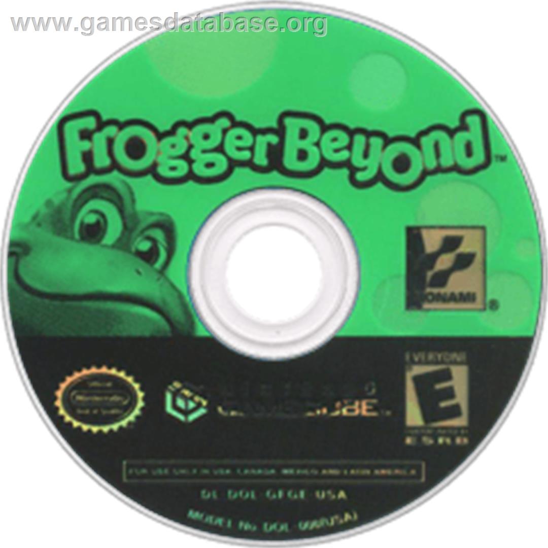 Frogger Beyond - Nintendo GameCube - Artwork - Disc