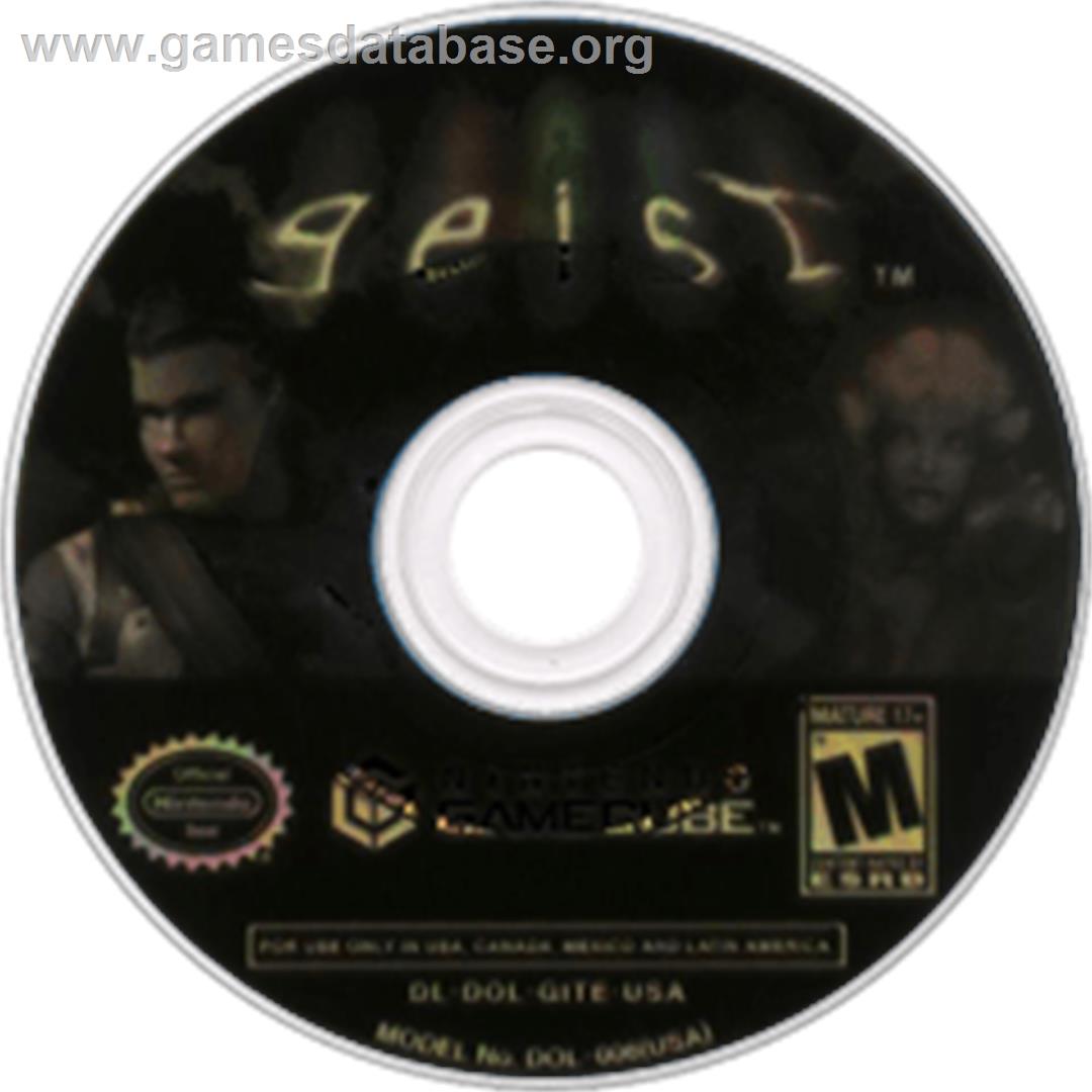 Geist - Nintendo GameCube - Artwork - Disc