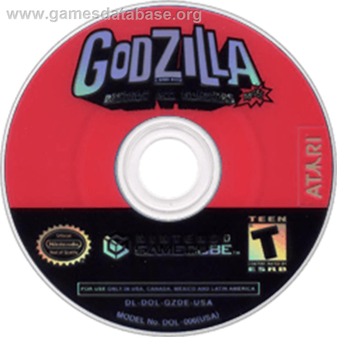 Godzilla: Destroy All Monsters Melee - Nintendo GameCube - Artwork - Disc
