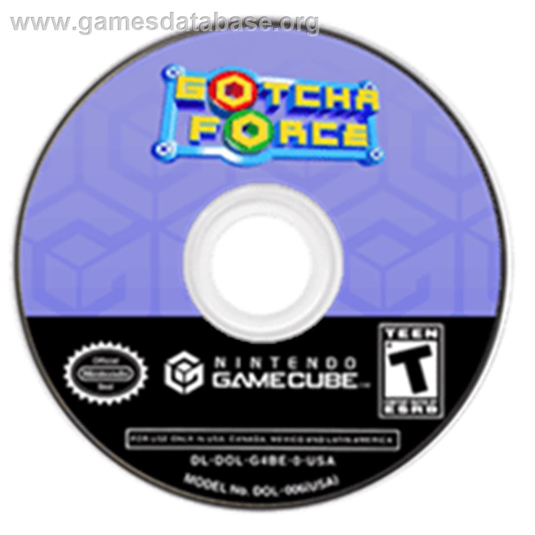 Gotcha Force - Nintendo GameCube - Artwork - Disc