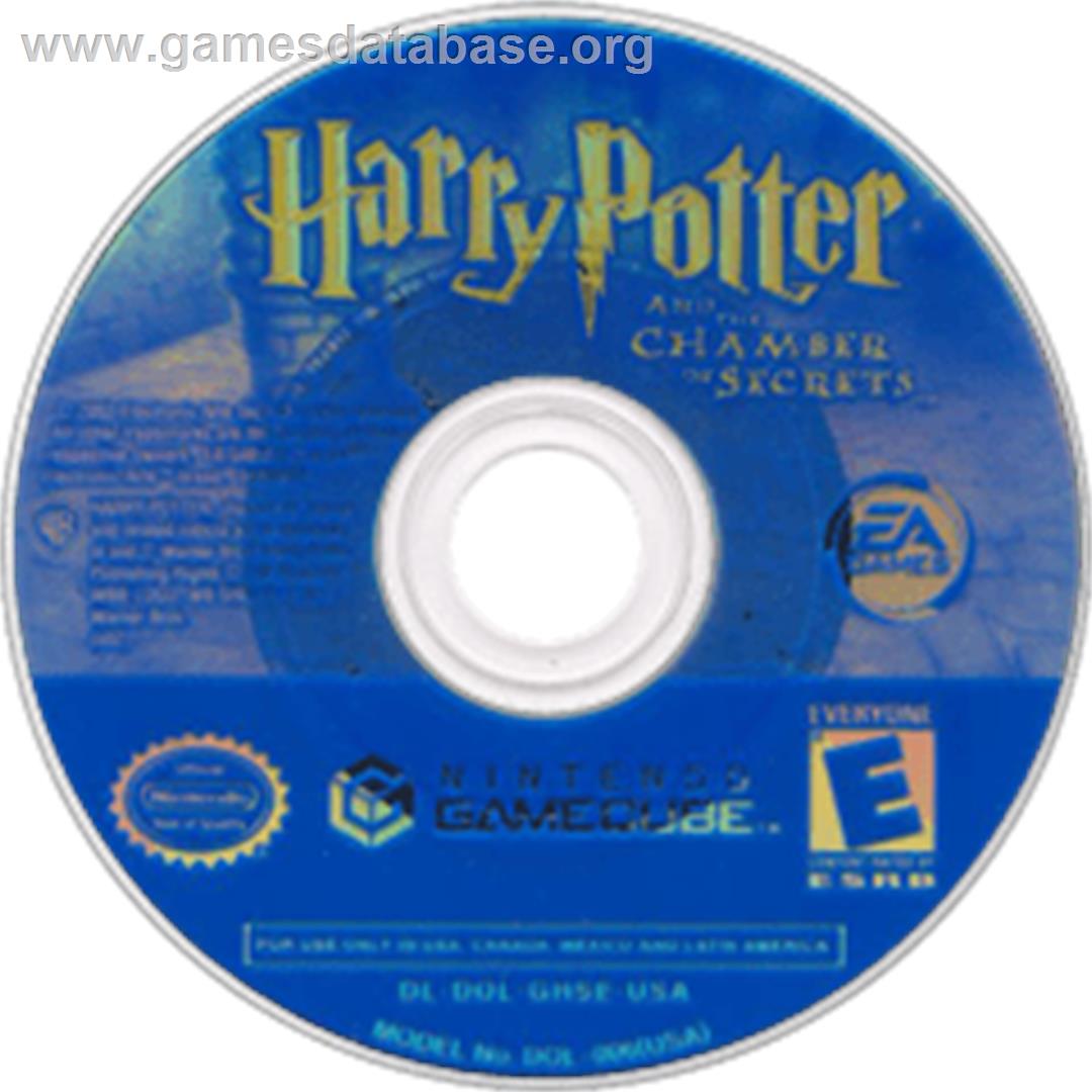 Harry Potter and the Chamber of Secrets - Nintendo GameCube - Artwork - Disc