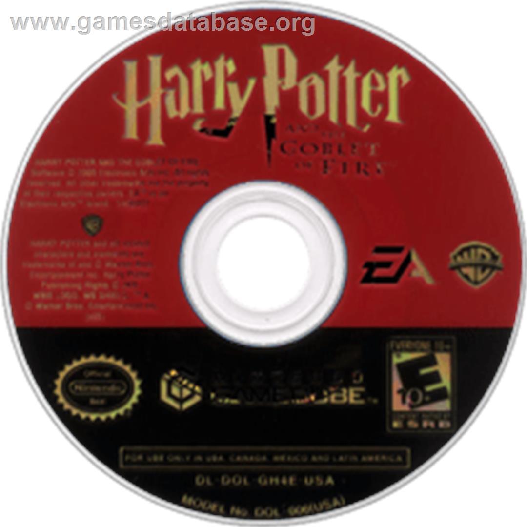 Harry Potter and the Goblet of Fire - Nintendo GameCube - Artwork - Disc