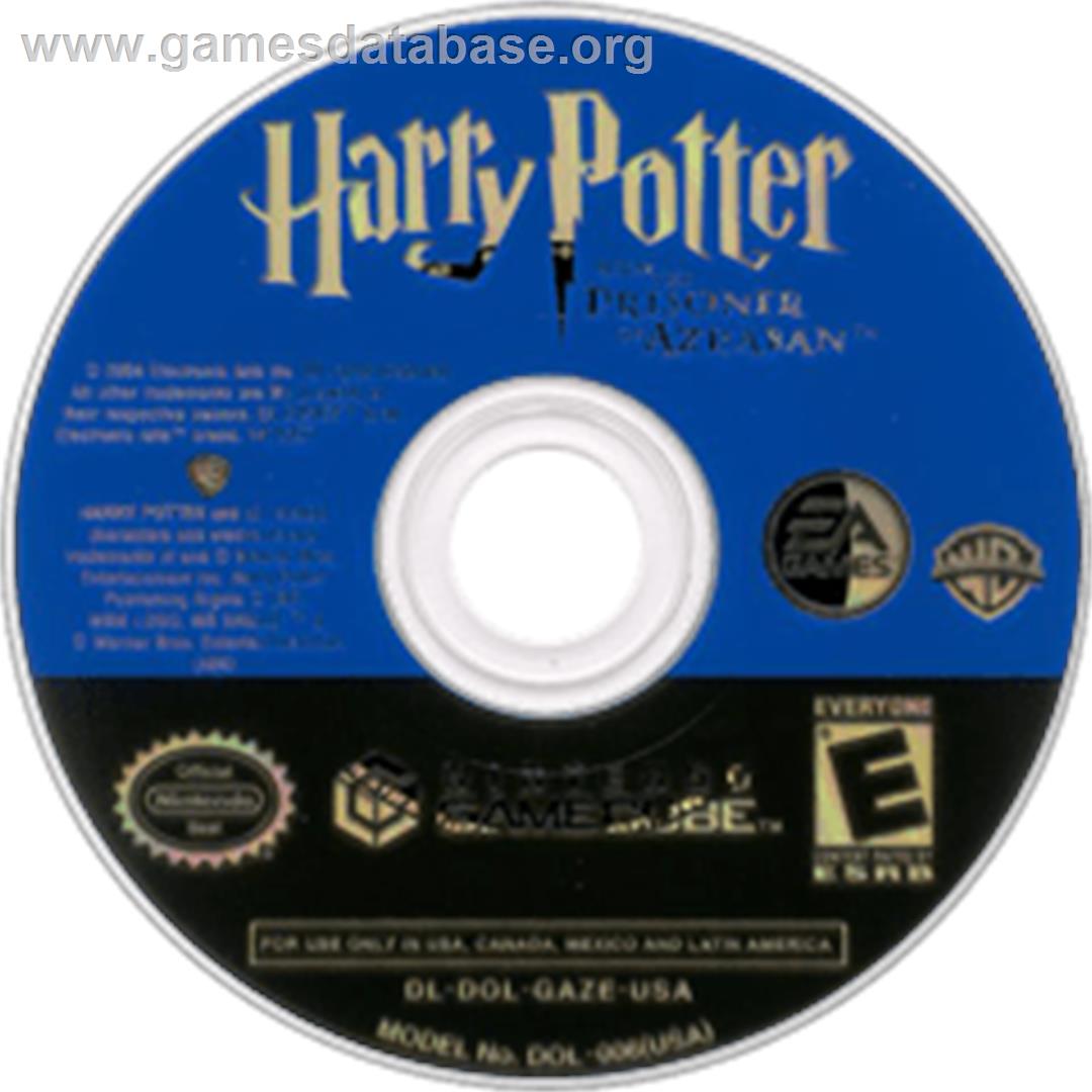 Harry Potter and the Prisoner of Azkaban - Nintendo GameCube - Artwork - Disc